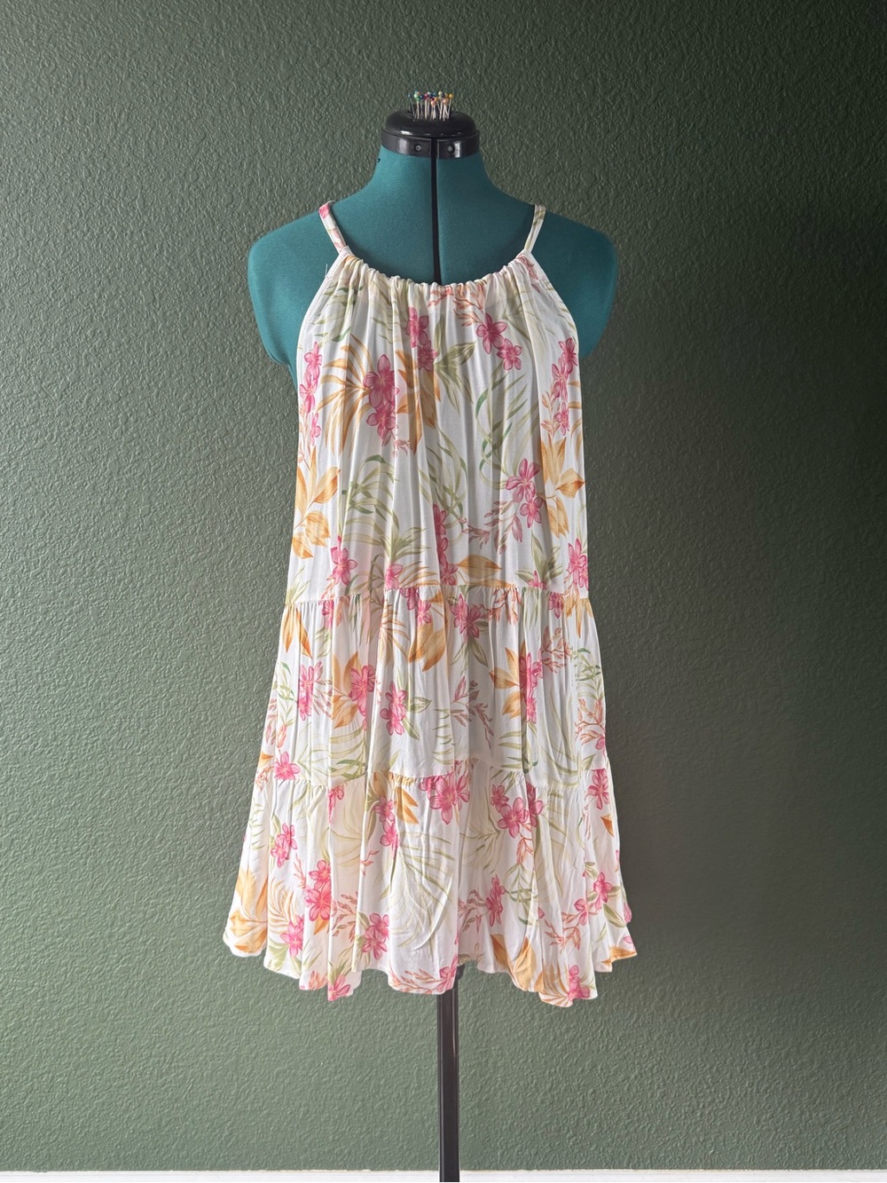 Rip Curl White Floral Sundress